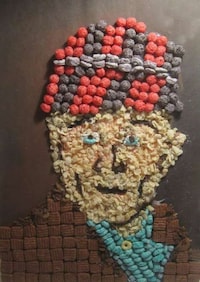 Cereal-Made Portraits Image 3