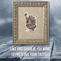 Postmortem Preserved Tattoos Image 6