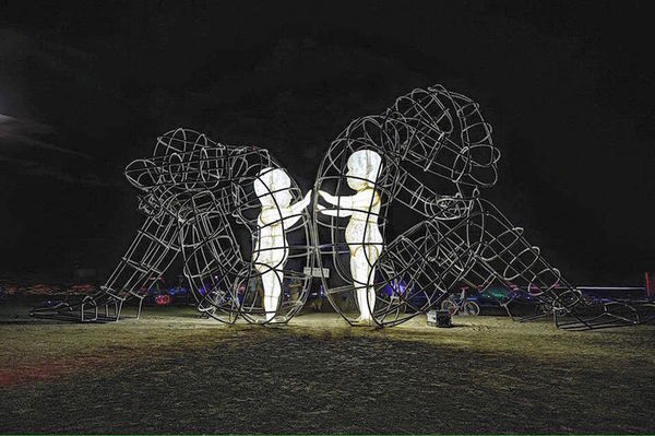 Dynamic Wire-Frame Sculptures