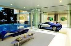 Luxury Car-Themed Houses