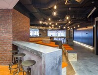 Rustic Open Concept Offices Image 5
