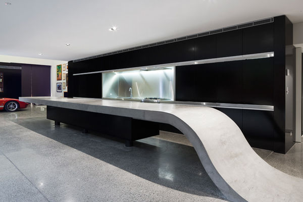 Connected Concrete Countertops