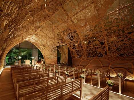 Curved Contemporary Chapels : Contemporary Chapel