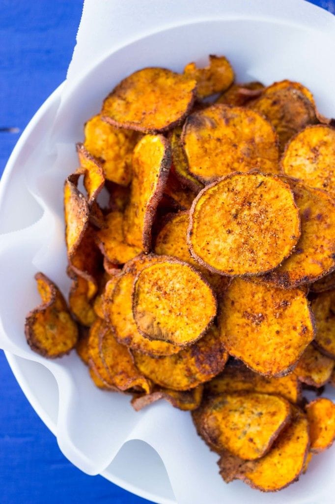 Smokey Homemade Potato Chips