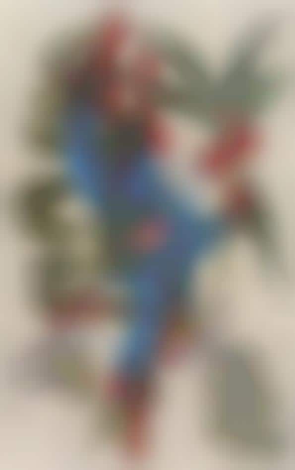 Abstract Superhero Mash-Ups