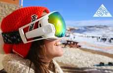 Augmented Snowboarding Goggles