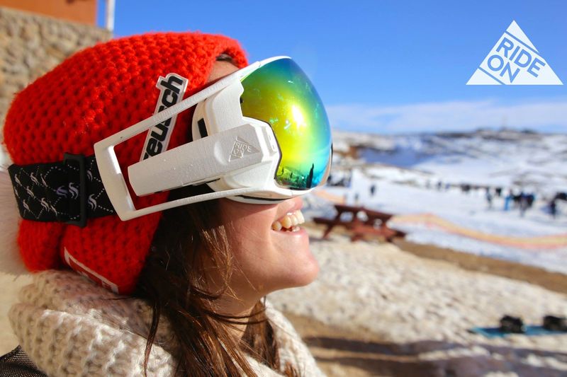 Augmented Snowboarding Goggles