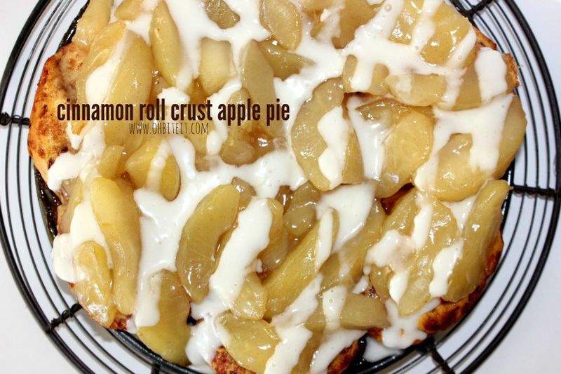 Cinnamon Roll Pies