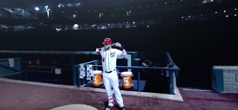 Virtual Reality Baseball Commercials