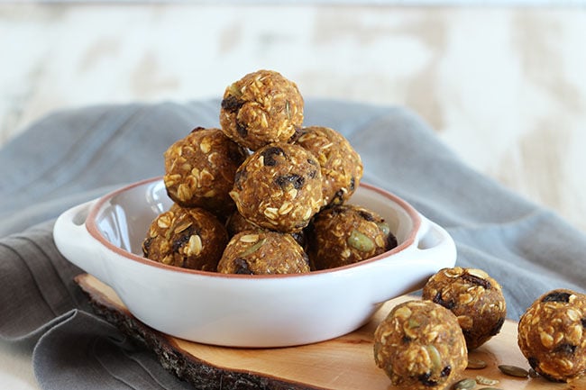 No-Bake Pumpkin Bites