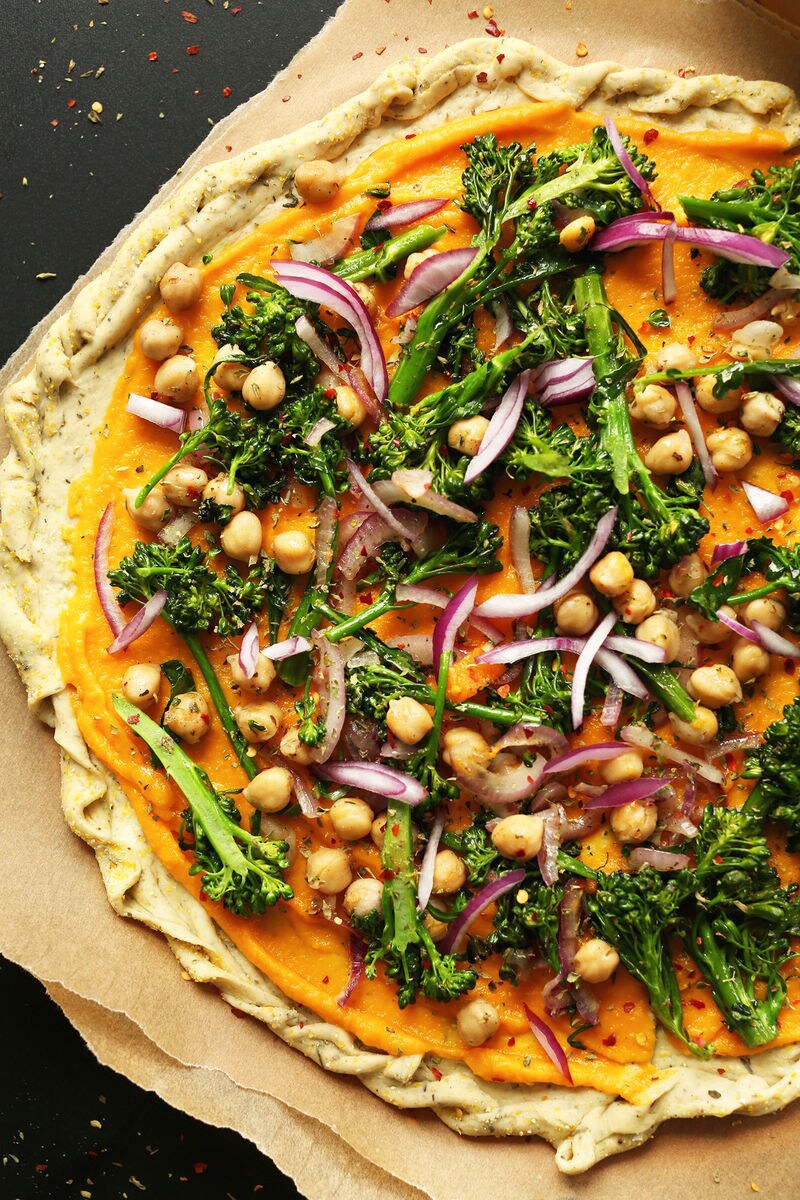 Seasonal Squash Pizzas