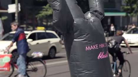 Garbage Bag Publicity Stunts