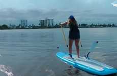 Ski-Enabling Paddleboards