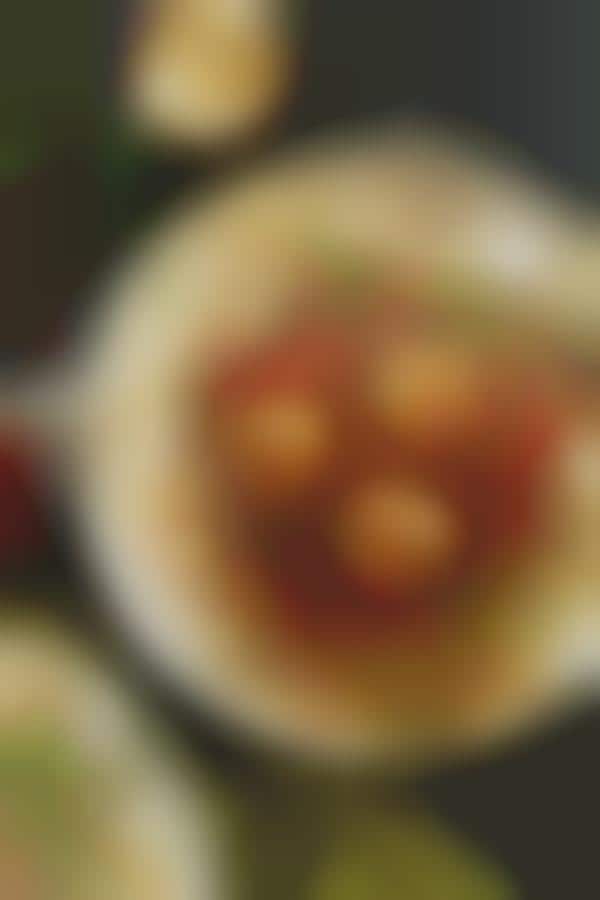 Meatless Tomato Meatballs