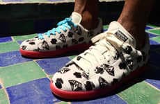 Money-Patterned Singer Sneakers