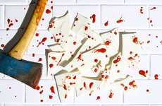 Blood-Splattered Chocolate Treats