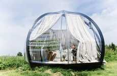 Transparent Outdoor Domes