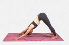 Alignment-Aiding Yoga Mats
