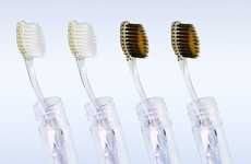 Golden Charcoal Toothbrushes