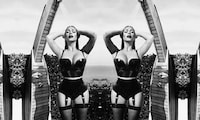 Sultry Mirrored Celebrity Photography Image 3