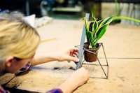 DIY Industrial Metal Planters Image 3