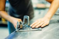 DIY Industrial Metal Planters Image 6