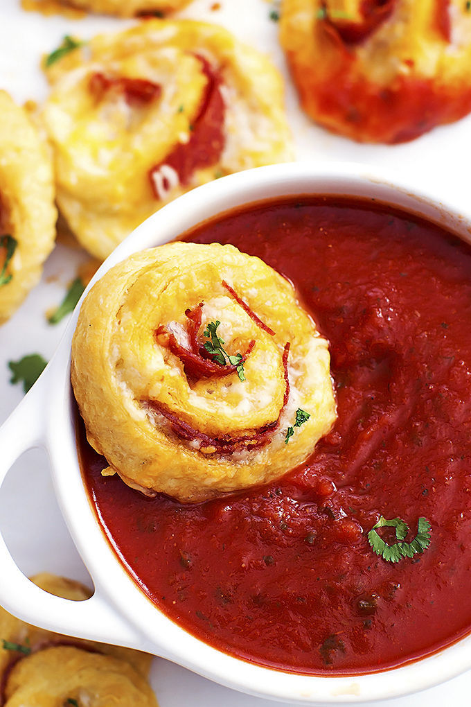 Bite-Sized Pizza Pinwheels