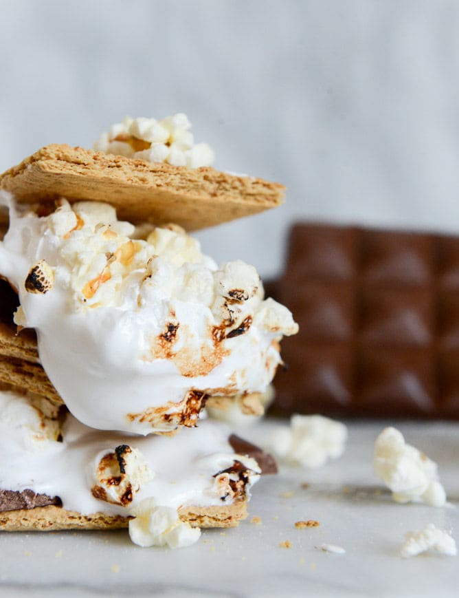 Popcorn S'more Treats