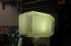 3D-Printed Superhero Lamps