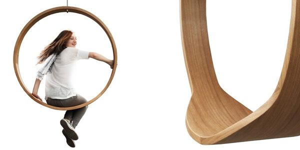 Circular Wooden Swings