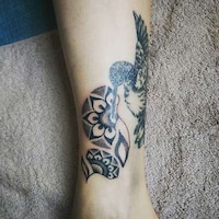 Delicate Pointillism Tattoos Image 7