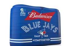 Celebratory Baseball Beer Branding