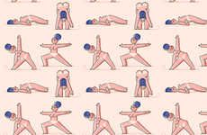 Cheeky Yoga Illustrations
