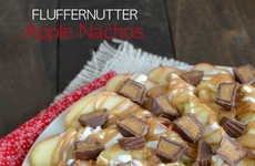 Fluffernutter Apple Nachos