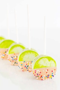 Candy Apple Macarons Image 6