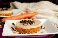 Raw Carrot Cheesecakes Image 2