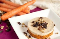 Raw Carrot Cheesecakes Image 3