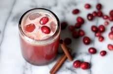 Cinnamon Cranberry Cocktails