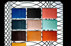 Technicolor Leather Clutches