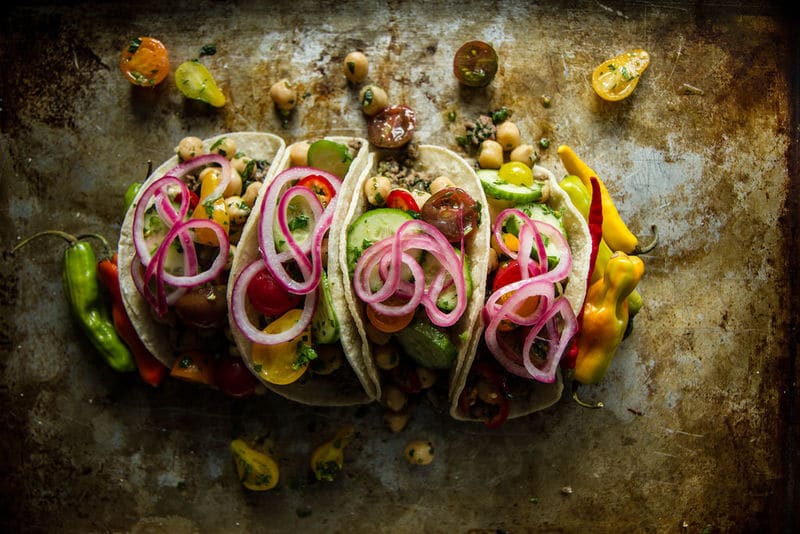 Greek-Themed Tacos