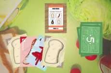 Sandwich-Building Card Games