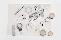 Sophisticatedly Scalloped Timepieces Image 7