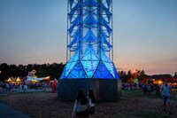 Illuminating Art Towers Image 7