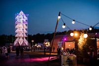 Illuminating Art Towers Image 8