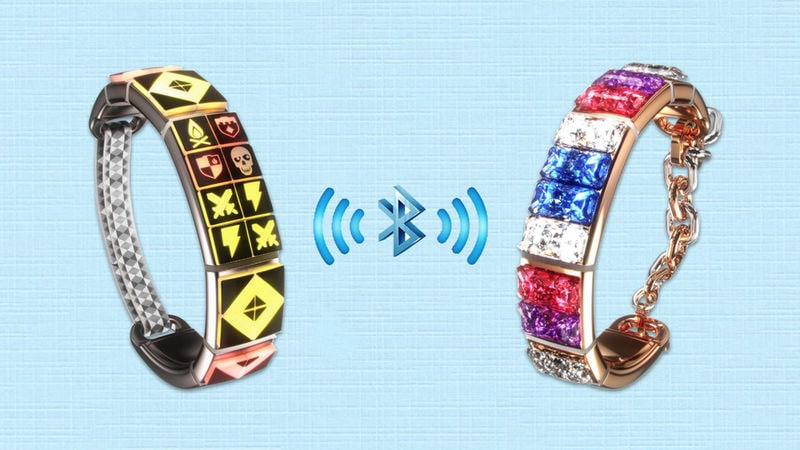 Message-Sending Friendship Bracelets