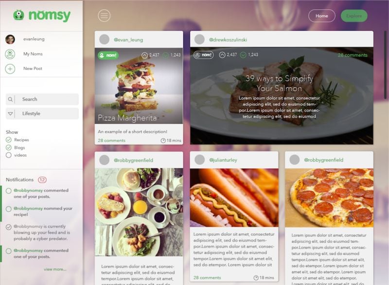 Lifestyle-Specific Food Apps