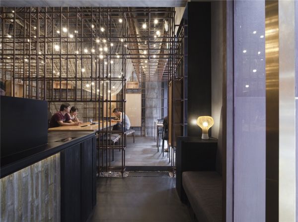 Noodle-Covered Interiors