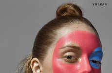 Dramatic Face Paint Editorials