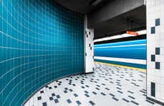 Artist-Adorned Subway Stations