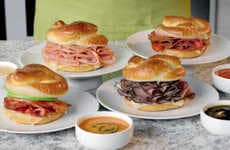 Dippable Pretzel Rolls